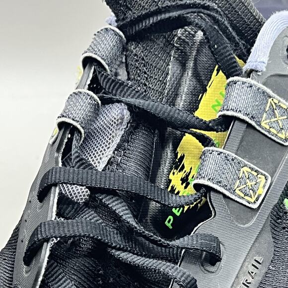 Nike Pegasus Trail 3 Trail Running Shoes Men Size 11 Black Green Comfort Sneaker - Picture 10 of 10